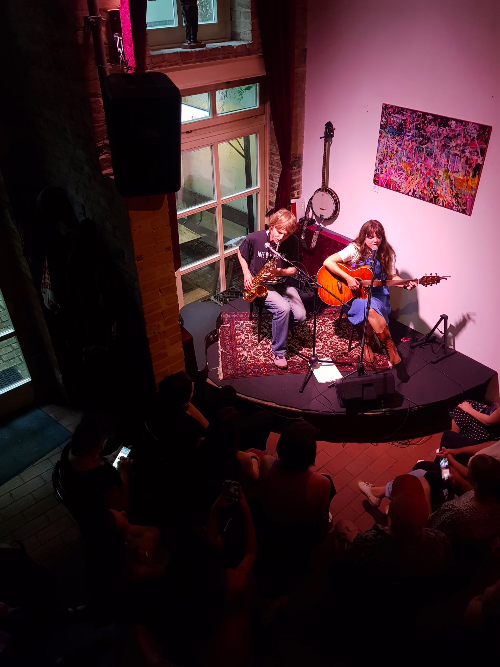 YENI EP release show with Andreas Juhani saxophone